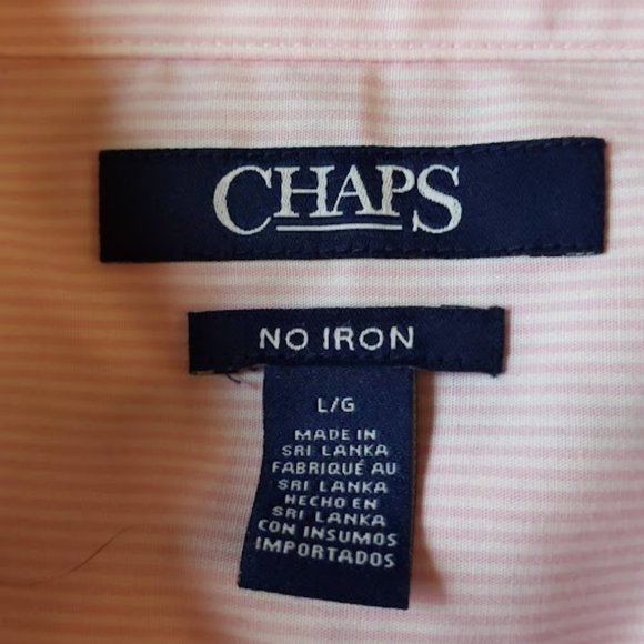 Chaps Plaid Print Quarter Sleeve Button Down Blouse - Picture 2 of 3